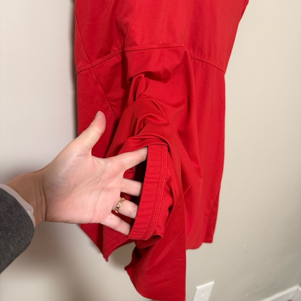LIKE NEW Red High Neck All in Motion Activewear Dress - Picture 9 of 10
